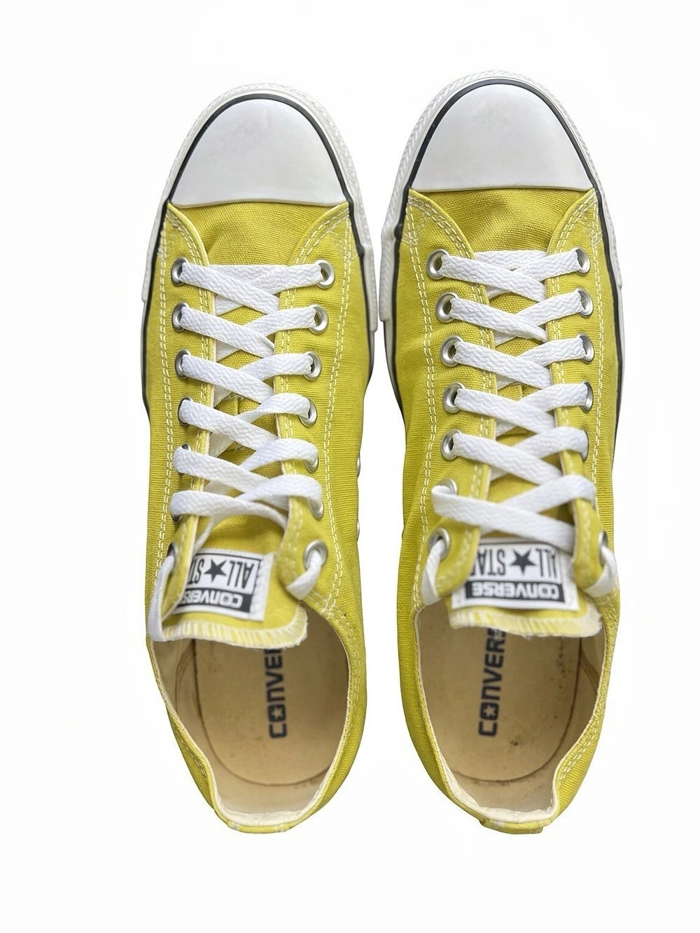 Converse Chuck Taylor All Star Low Lime Yellow Men 10 Women 12